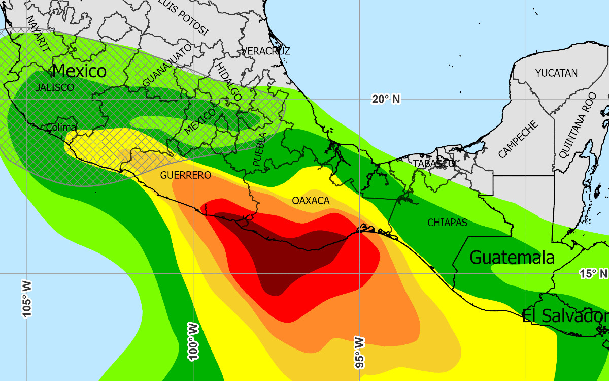 México en Alerta por el Huracán Erick: Autoridades Llaman a la Población a Tomar Precauciones