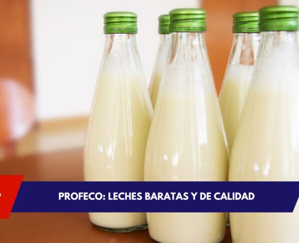 Leches económicas aprobadas por Profeco en México