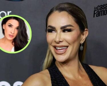 Ninel Conde y Dalílah Polanco, participantes de "La Casa de los Famosos México", en un ambiente de reality show.