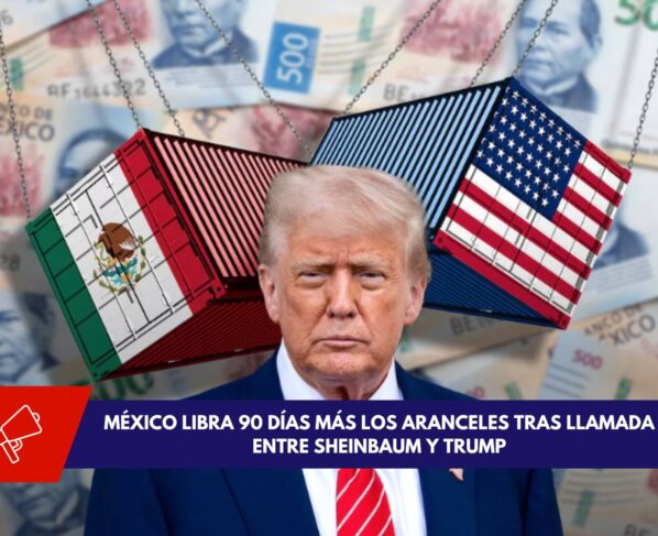Billete de peso mexicano y dólar estadounidense, simbolizando el tipo de cambio de divisas.