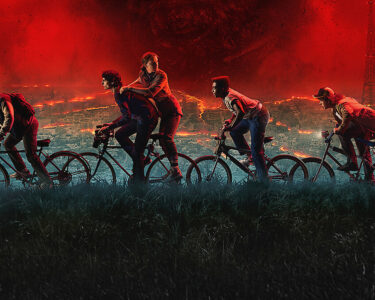 Personajes de Stranger Things enfrentándose a la amenaza de Vecna en el tráiler de la quinta temporada.