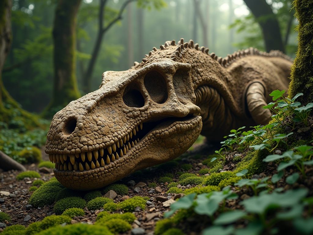 “Descubren al Primer Herbívoro Terrestre: Tyrannoroter heberti”