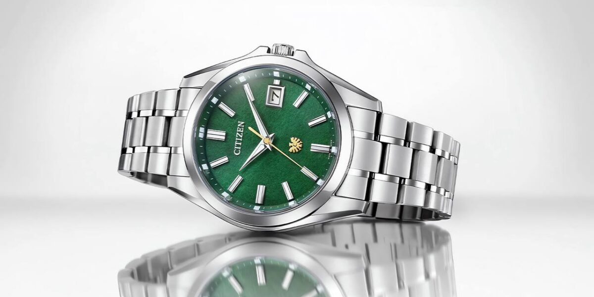 Así es el reloj de lujo de Citizen con papel washi, carga solar y diseño exclusivo