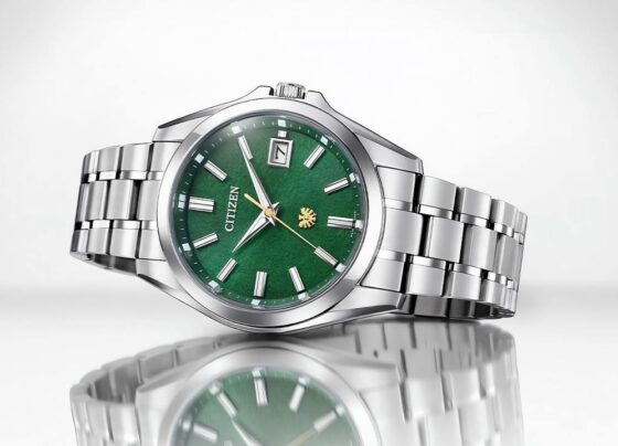 Así es el reloj de lujo de Citizen con papel washi, carga solar y diseño exclusivo
