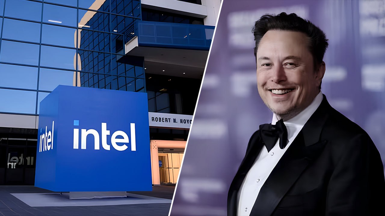 Intel se alía con Elon Musk para construir fábrica de chips enfocada en IA