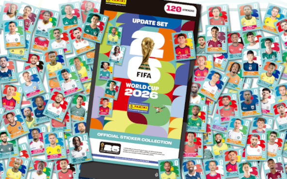 ¿Te faltan jugadores en tu álbum? Panini presenta el Set de Actualización del Mundial 2026